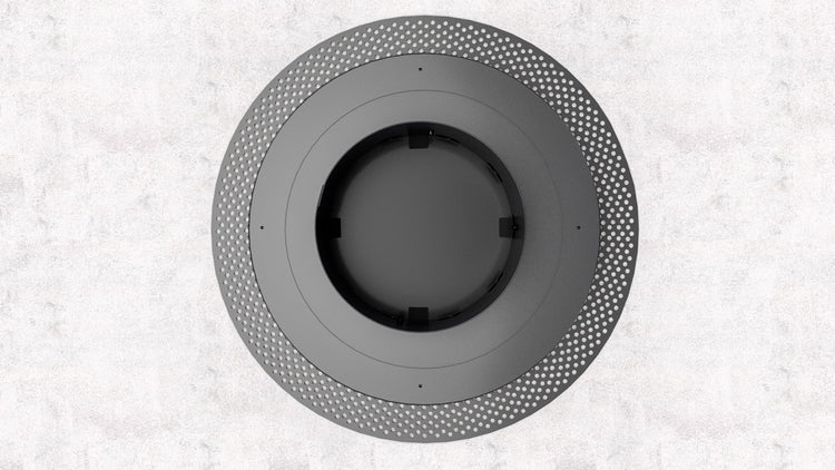 Ventech Round Frameless Vent Inset - VRG270T