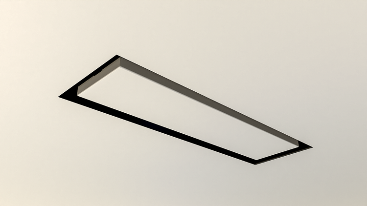 Ventech Frameless Plaster-in Rectangle Grille - VRT500