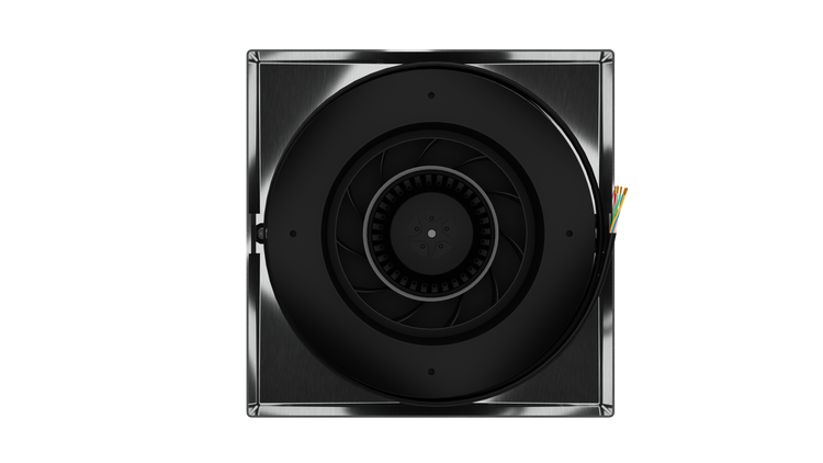 Back Profile - Ventech Wall Mounted Extractor Fan