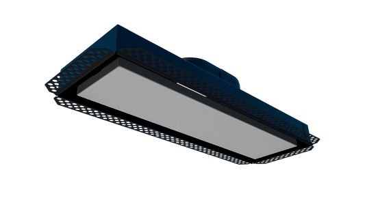 Ventech Frameless Plaster-in Rectangle Grille - VRT500
