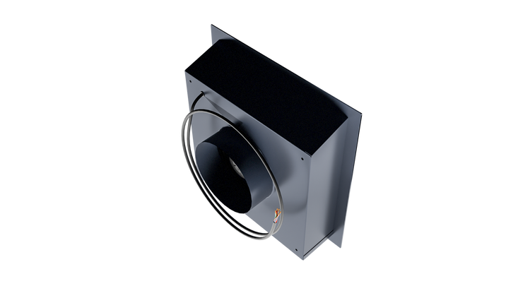 Ventech Flush Mounted Wall or Soffit Extractor Fan Inset - VFM190T