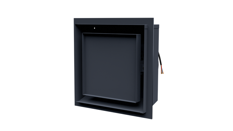 Ventech Flush Mounted Wall or Soffit Extractor Fan Inset - VFM190T