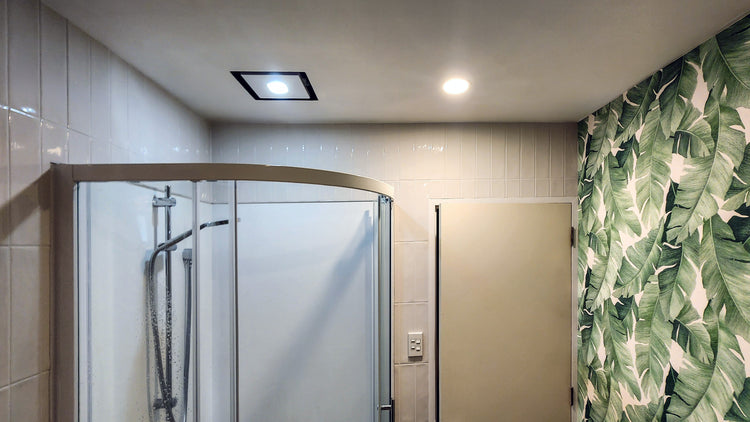 Ventech Frameless Square Magnetic Vent Light - VSQ250L - NEW PRODUCT