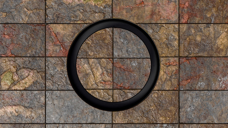 Ventech Round Frameless Vent Inset - VRG270T