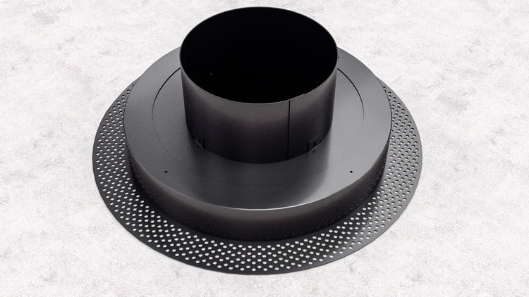 Ventech Round Frameless Vent Inset - VRG270T